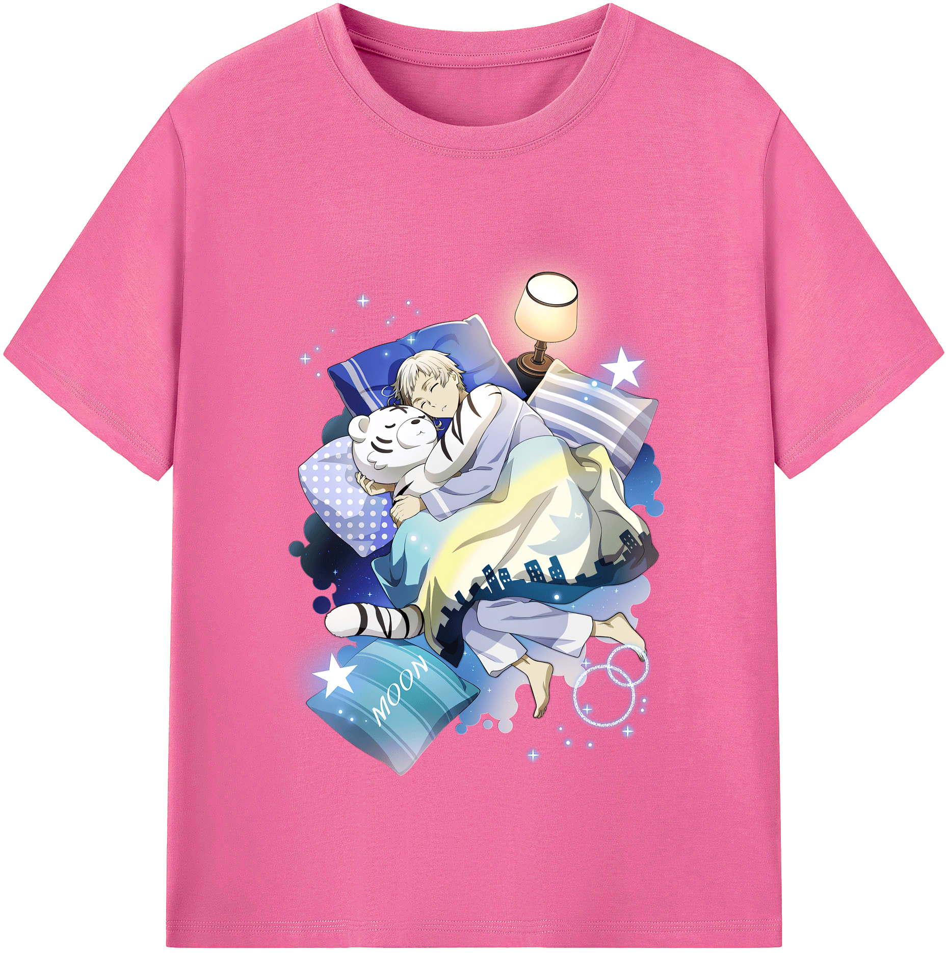 （画像用） 文豪ストレイドッグス Bungo Stray Dogs レディースカジュアルプリントTシャツ（綿100％）